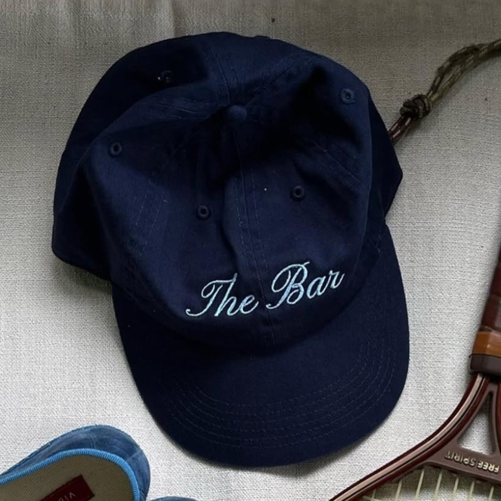 The Bar Hat Navy / Baby Blue